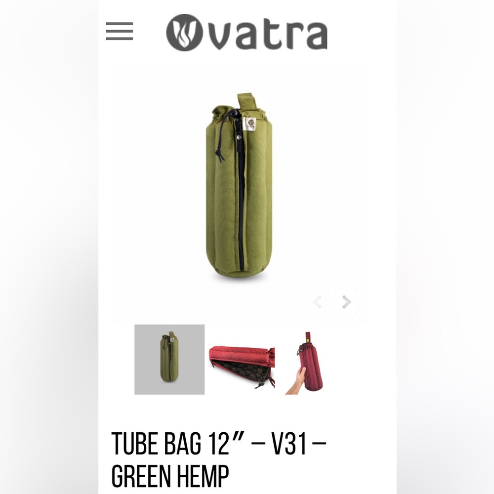 Vatra Tube padded Ecobag NWOT